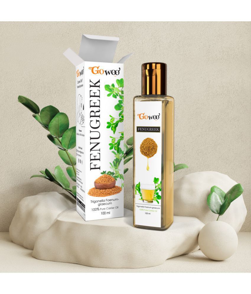     			GO WOO 100% Pure fenugreek carrier oil for skin lightening
