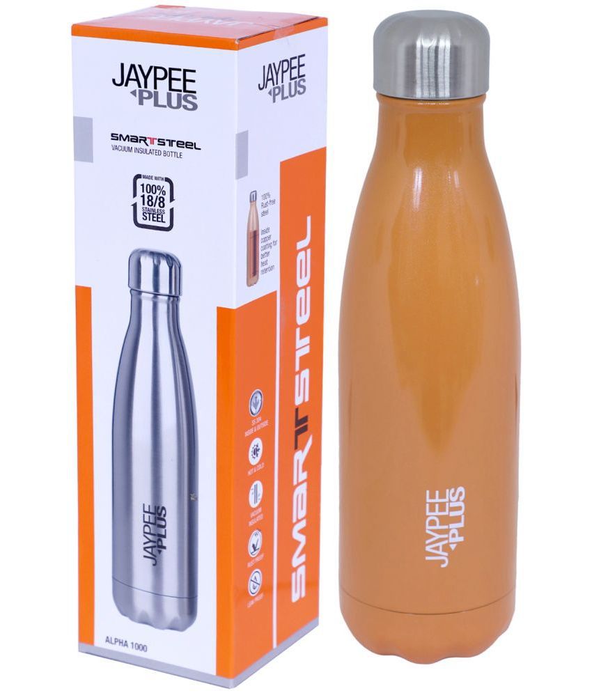     			Jaypee Plus - Alpha 1000 Orange 1000 mL Water Bottle ( Set of 1 )
