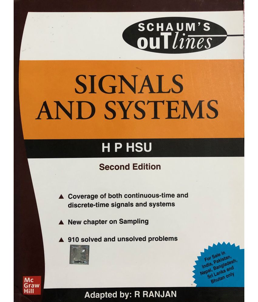     			SIGNALS & SYSTEMS