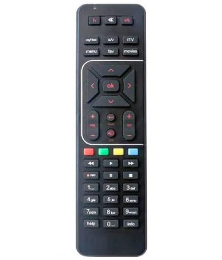     			EmmEmm Airtel Hd Recording DTH Remote Compatible with Airtel Digital TV