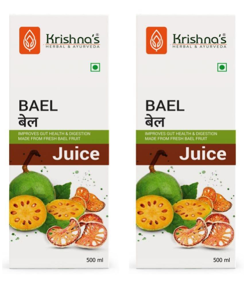     			Krishna's Herbal & Ayurveda Bael Juice 500ml ( Pack of 2 )