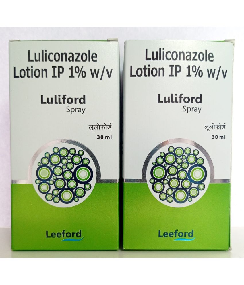     			LULIFORD 30 ML SPRAY ( PACK OF 2) Powder Puff ( 2 pcs )