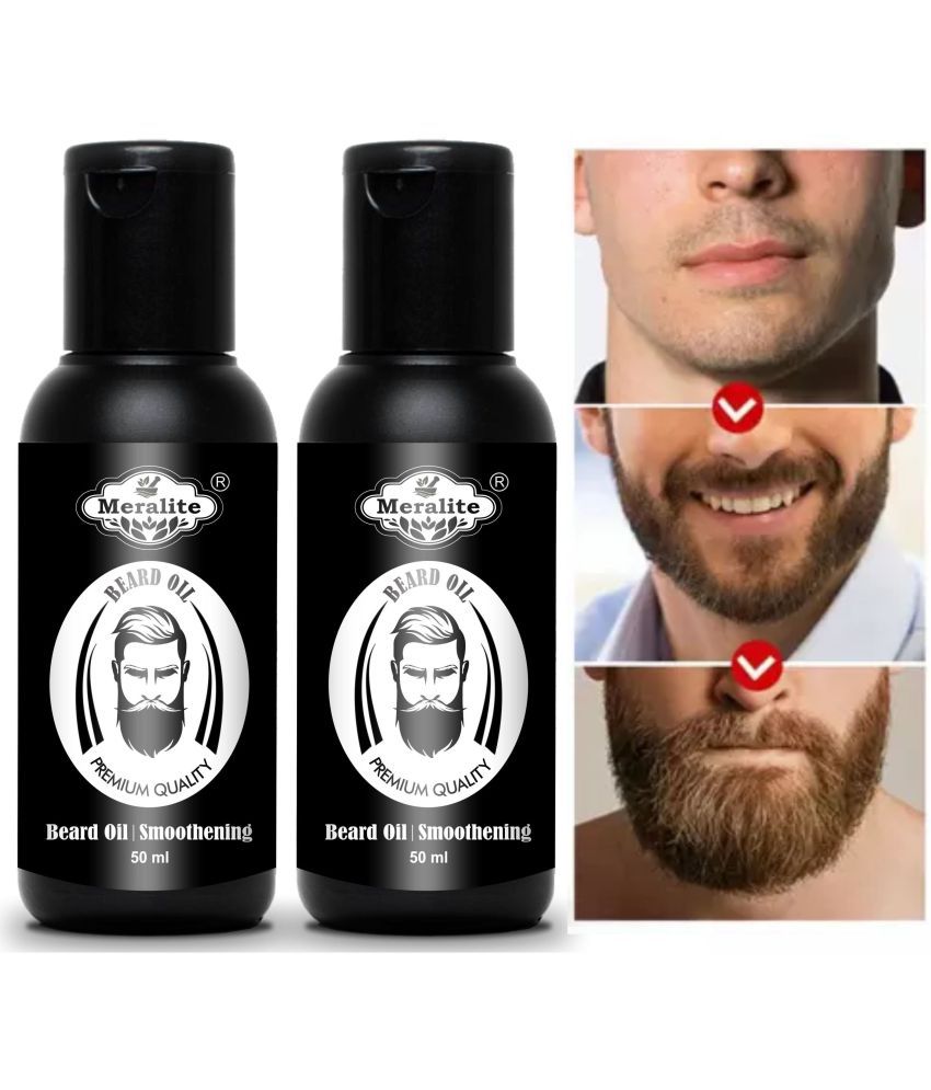     			MERALITE - 100mL Promotes Beard Growth Beard Oil ( Pack of 2 )