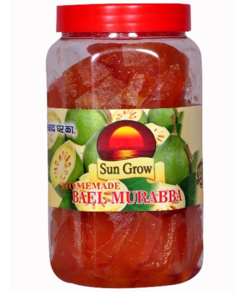     			Sun Grow HomeMade Organic Sweet Beal Murabba Pieces No Artificial Preservatives No Additives Pickle 1 kg