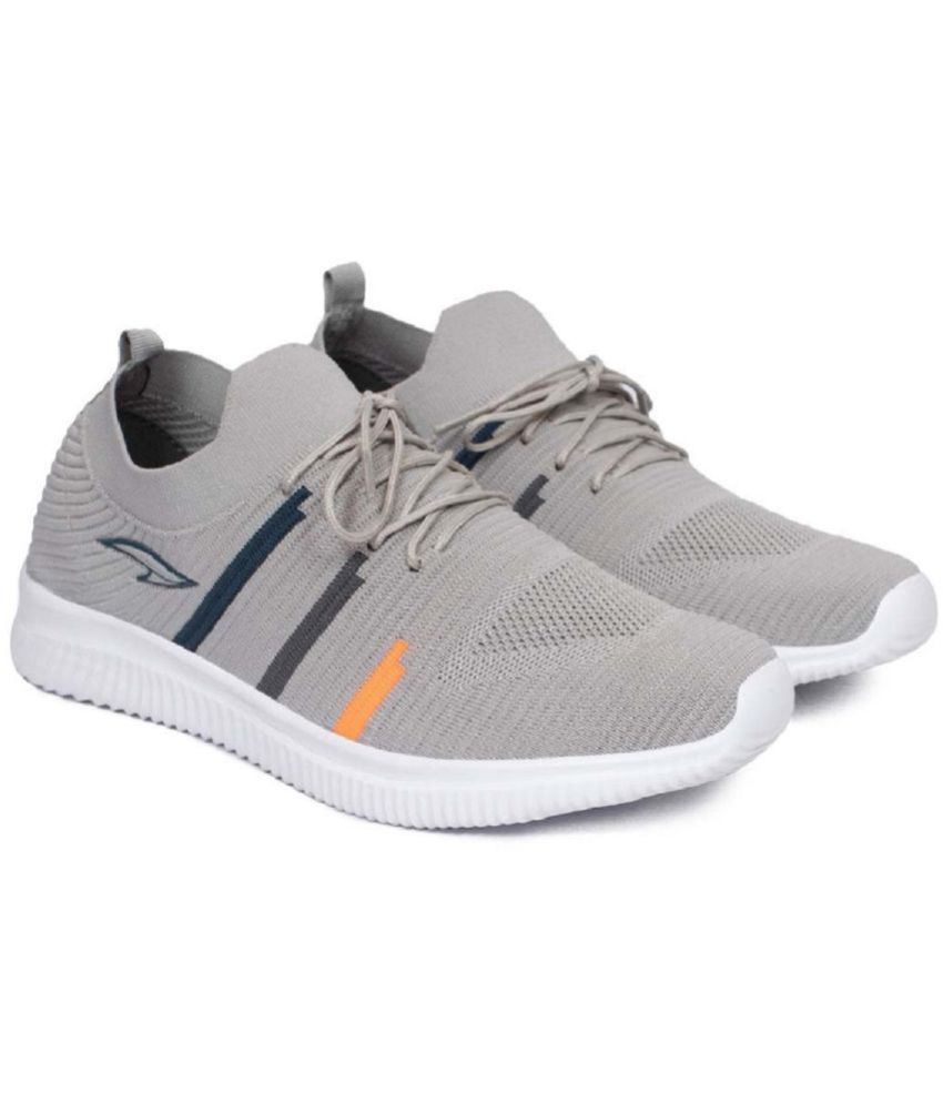     			ASIAN - HATTRICK-14 Gray Men's Sports Running Shoes