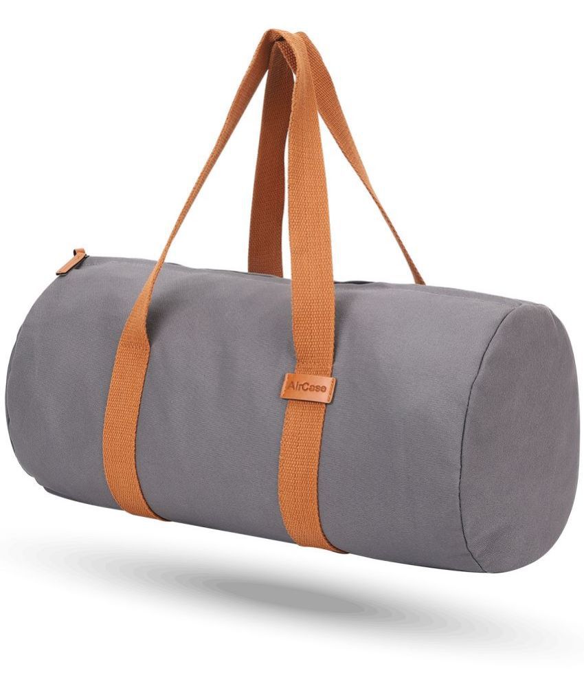     			Aircase - Grey Canvas Duffle Bag