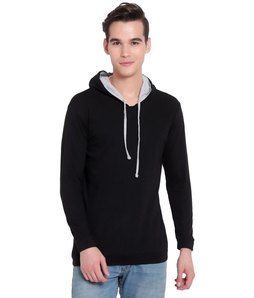     			Diaz - Black Cotton Blend Regular Fit Men's Sweatshirt ( Pack of 1 )