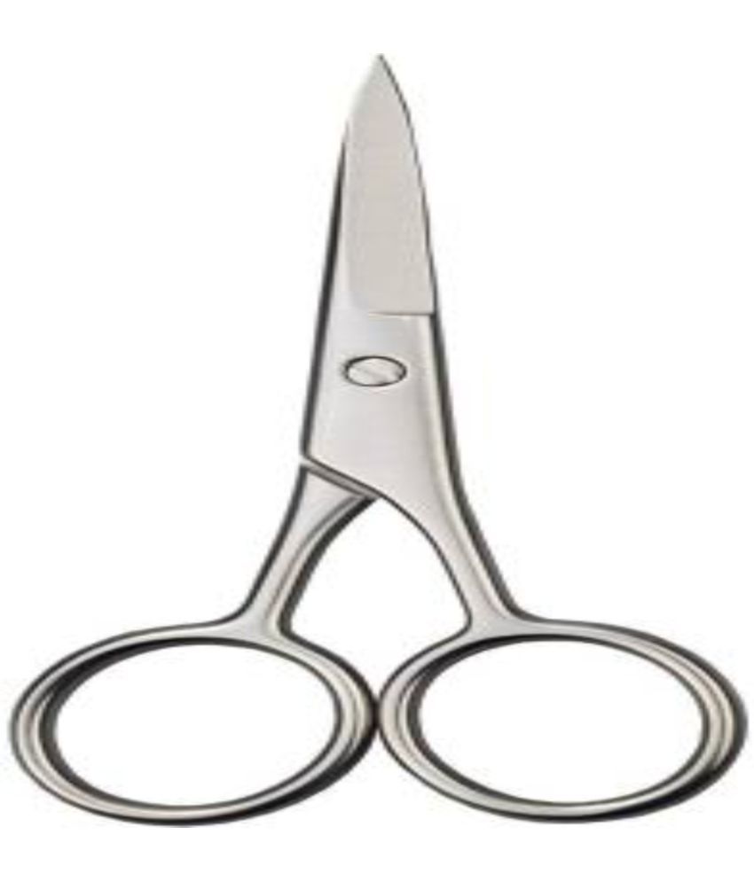     			Moustache/Beard/Eyebrow/Nose Hair Trimming Scissor for Men and Women Scissors