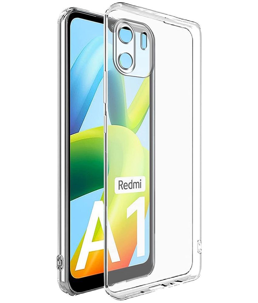     			ZAMN - Transparent Silica Gel Silicon Soft cases Compatible For Xiaomi Redmi A1 ( Pack of 1 )