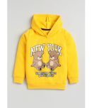 Lazy Shark Pack of 1 Boys Cotton Sweatshirt ( Yellow )