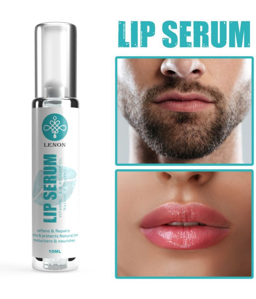     			Lenon - Lip Serum With Vitamin-E, Rosehip Oil Lip Balm ( Pack of 1 )