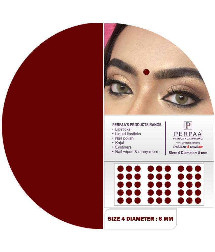     			Perpaa PERPAA Maroon Bindi Stick on 85 g