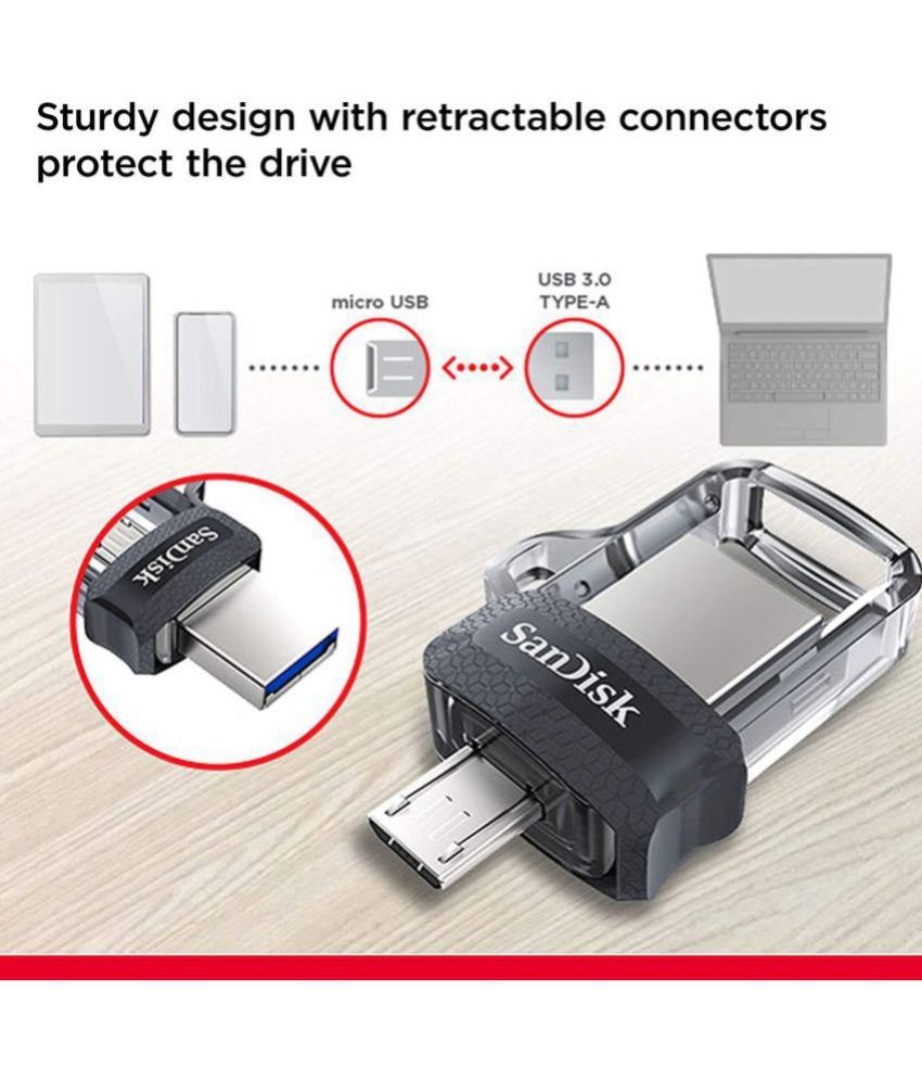 SanDisk - Ultra Dual OTG OTG ( 32GB ) - Buy SanDisk - Ultra Dual OTG ...