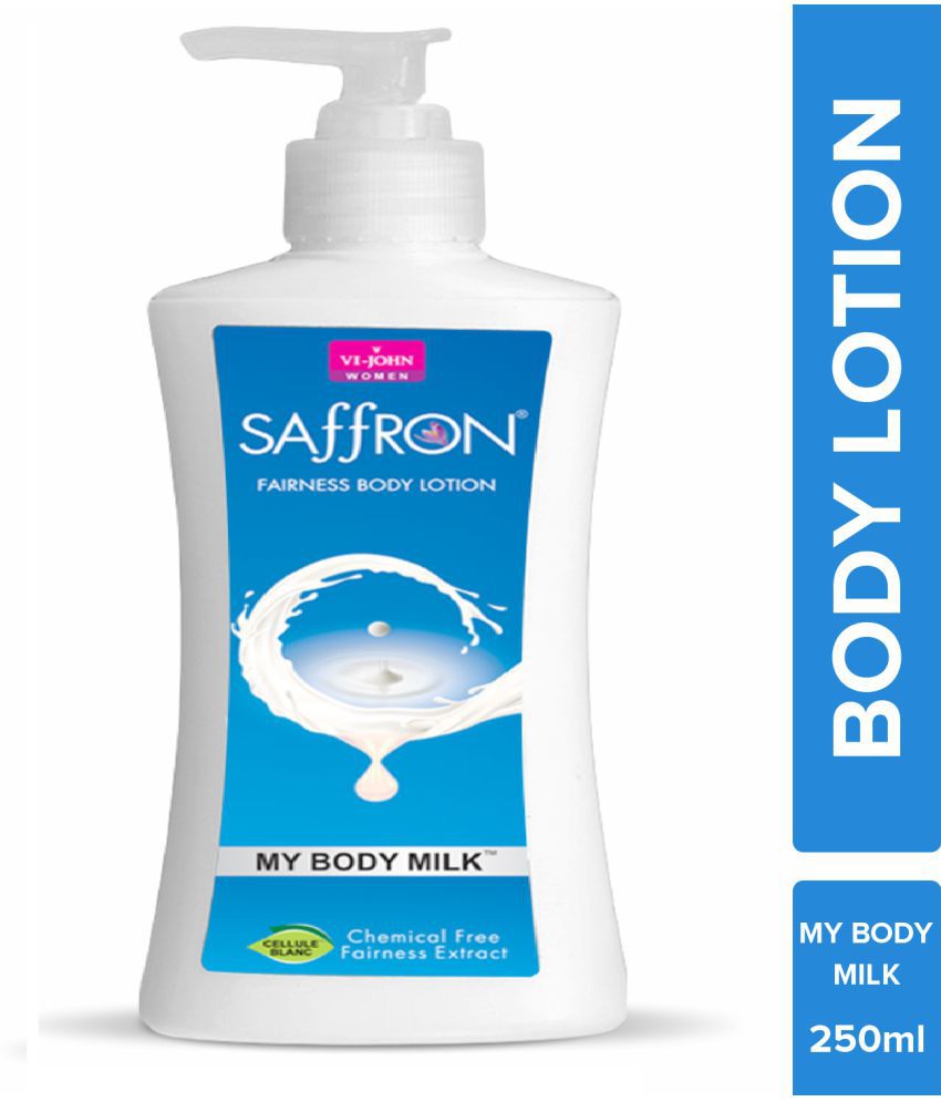     			VI-JOHN Saffron My Body Milk Fairness Body Lotion for Men & Women 250ml