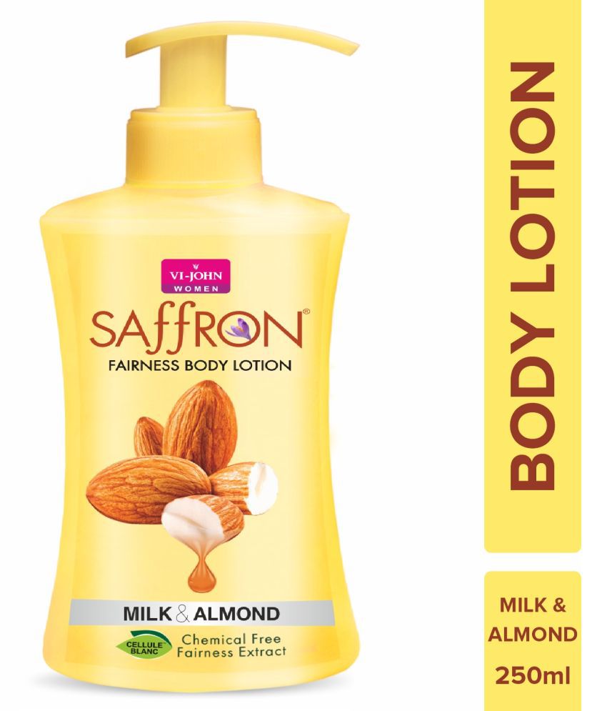     			VI-JOHN Saffron Milk Almond Fairness Body Lotion for Men & Women 250ml