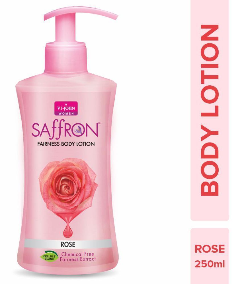     			VI-JOHN Saffron Rose Fairness Body Lotion for Men & Women 250ml