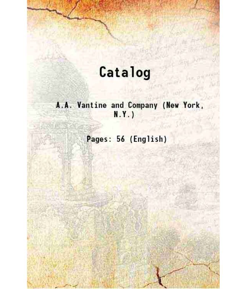     			Catalog 1914 [Hardcover]