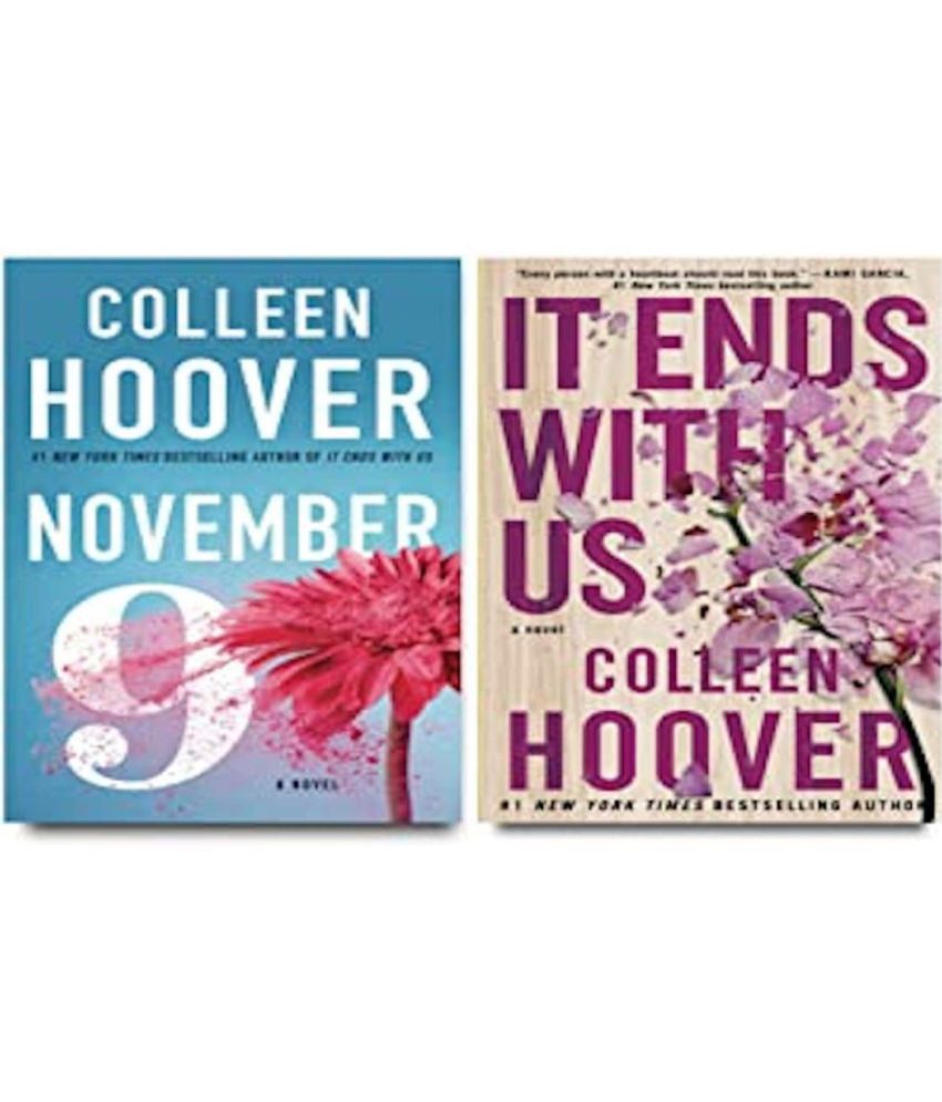     			( Combo of 2  books) November 9 + It Ends With Us