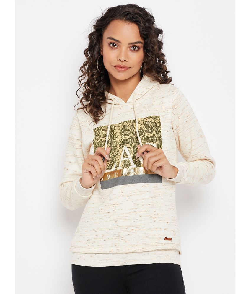     			Duke Cotton - Fleece Beige Hooded Sweatshirt