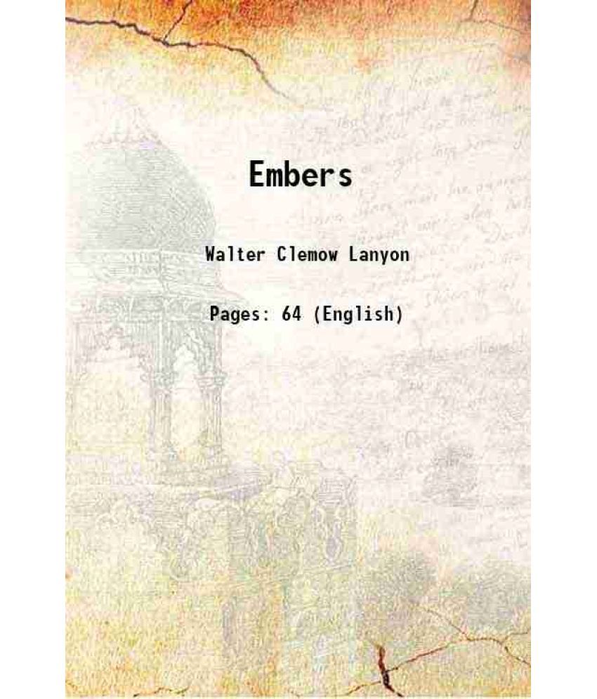     			Embers 1918 [Hardcover]