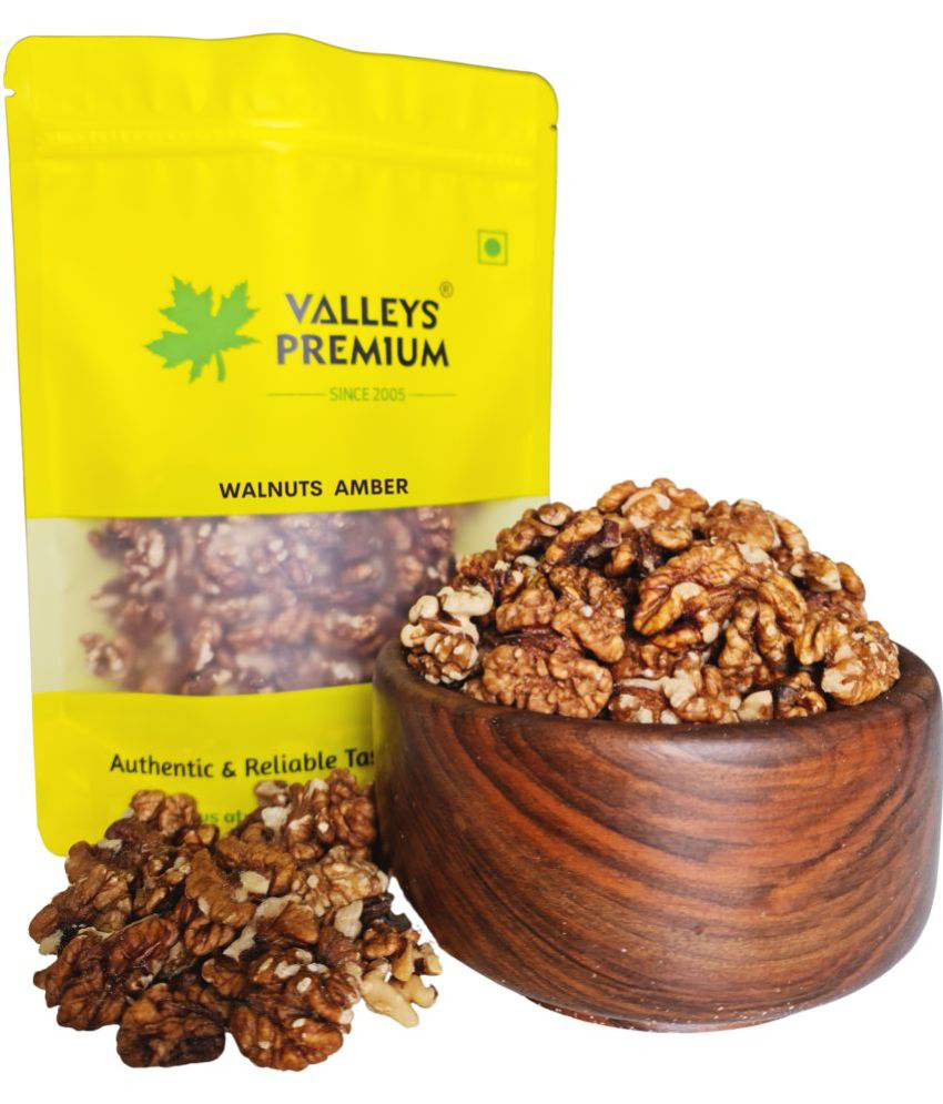     			Valleys Premium Kashmiri Amber Walnut Kernels  Pack 400 Grams (AKHROT GIRI)
