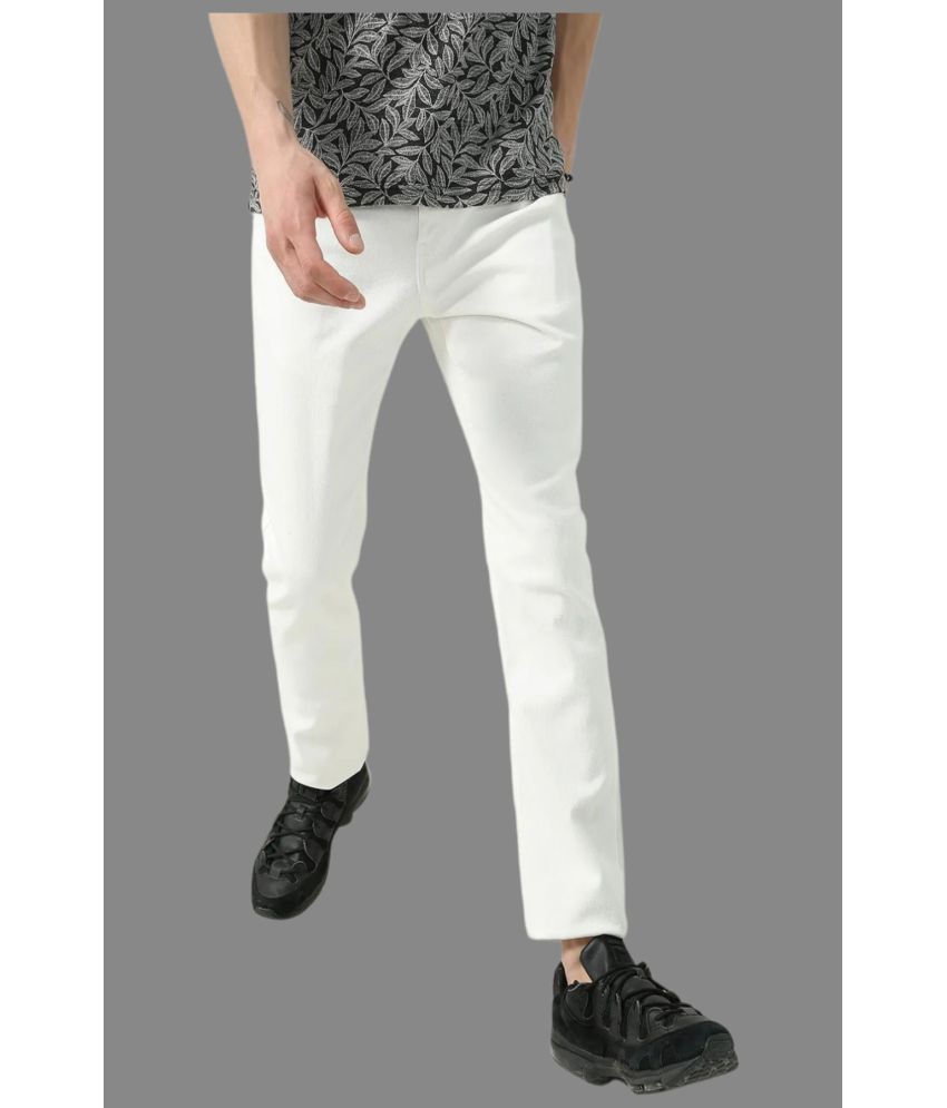     			x20 - White Denim Slim Fit Men's Jeans ( Pack of 1 )