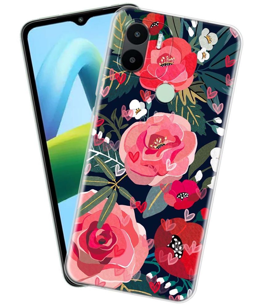     			NBOX - Multicolor Silicon Printed Back Cover Compatible For Redmi A1 Plus ( Pack of 1 )