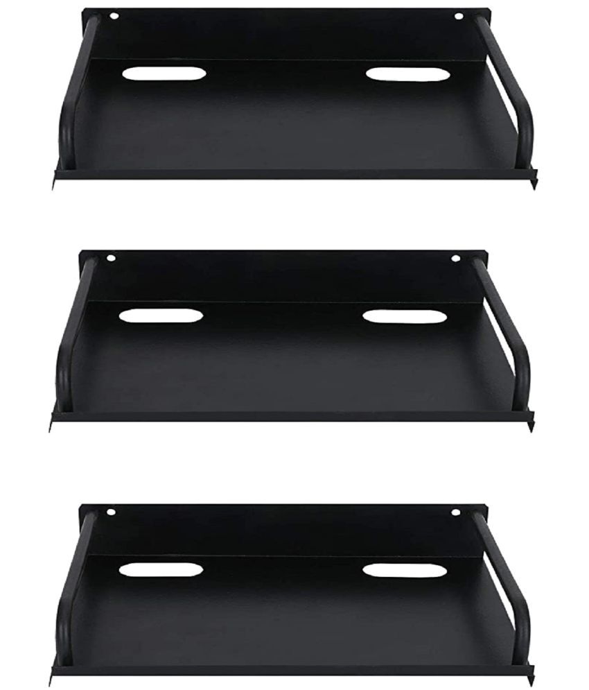    			R.O.H.C Pack of 3 DTH/WiFi Set Top Box Stand