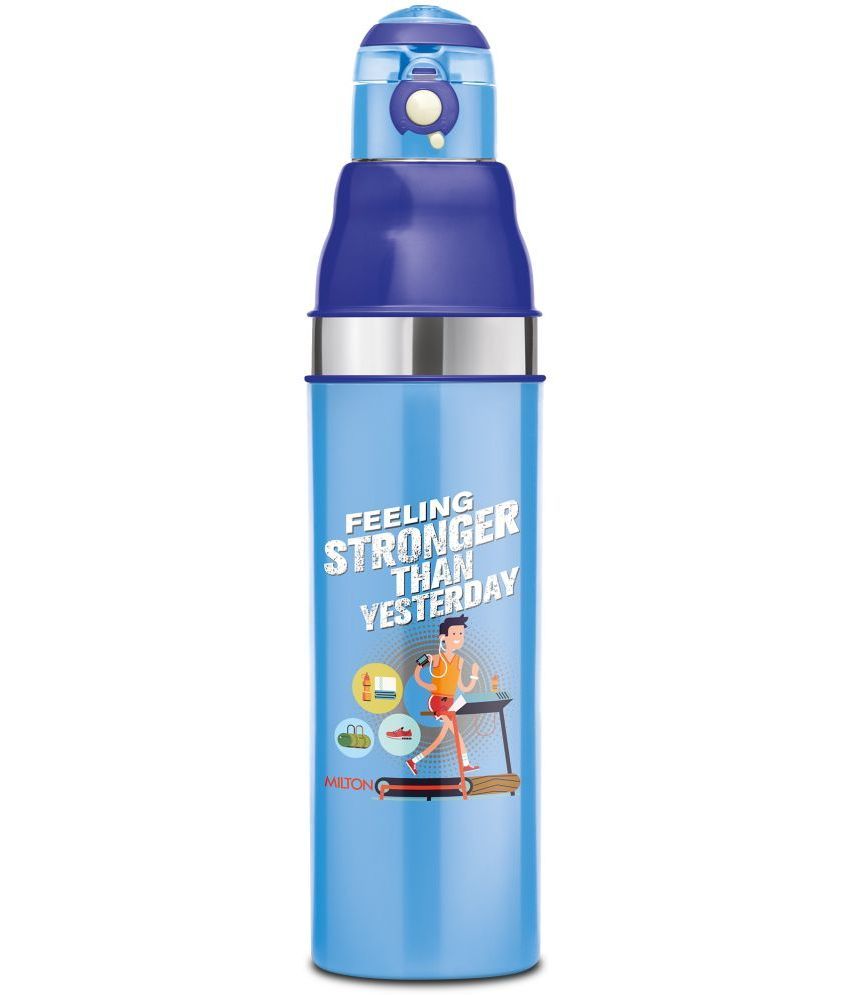     			Milton Kool Stunner 1000 Insulated Inner Steel Water Bottle for Kids, 810 ml, Blue