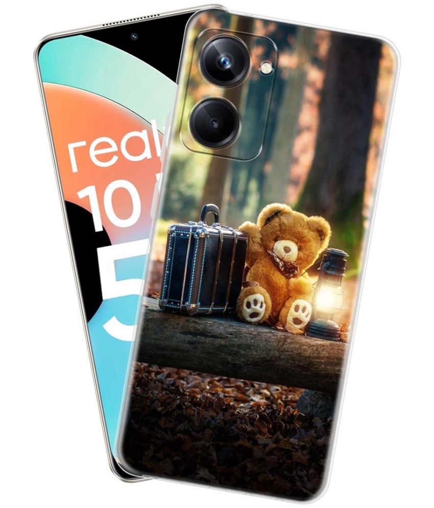     			NBOX - Multicolor Silicon Printed Back Cover Compatible For Realme 10 Pro 5G ( Pack of 1 )