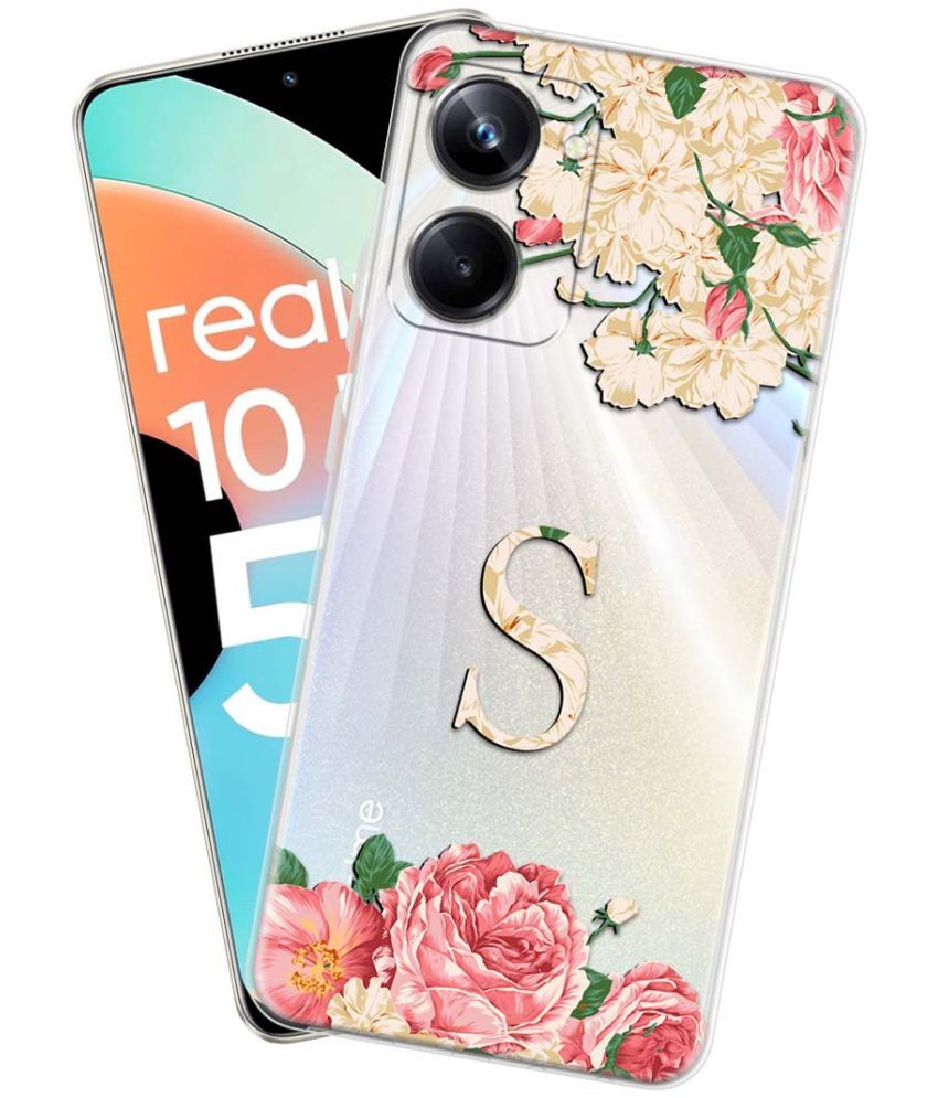     			NBOX - Multicolor Silicon Printed Back Cover Compatible For Realme 10 Pro 5G ( Pack of 1 )