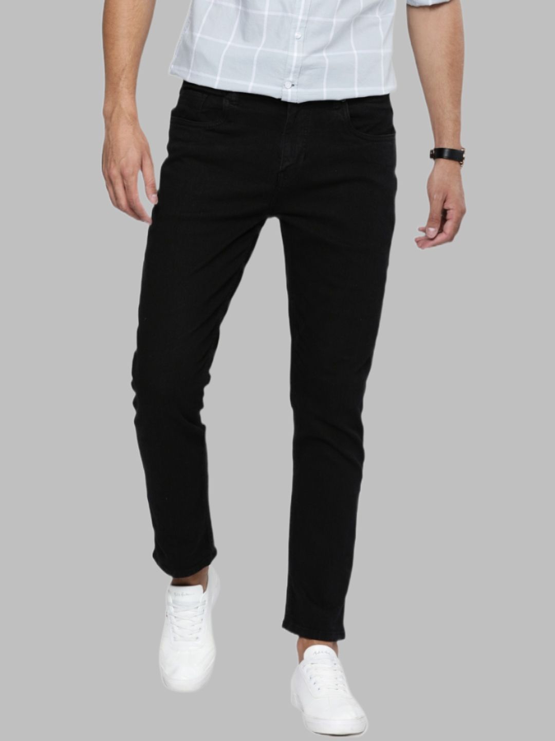     			Lawson - Black Denim Slim Fit Men's Jeans ( Pack of 1 )