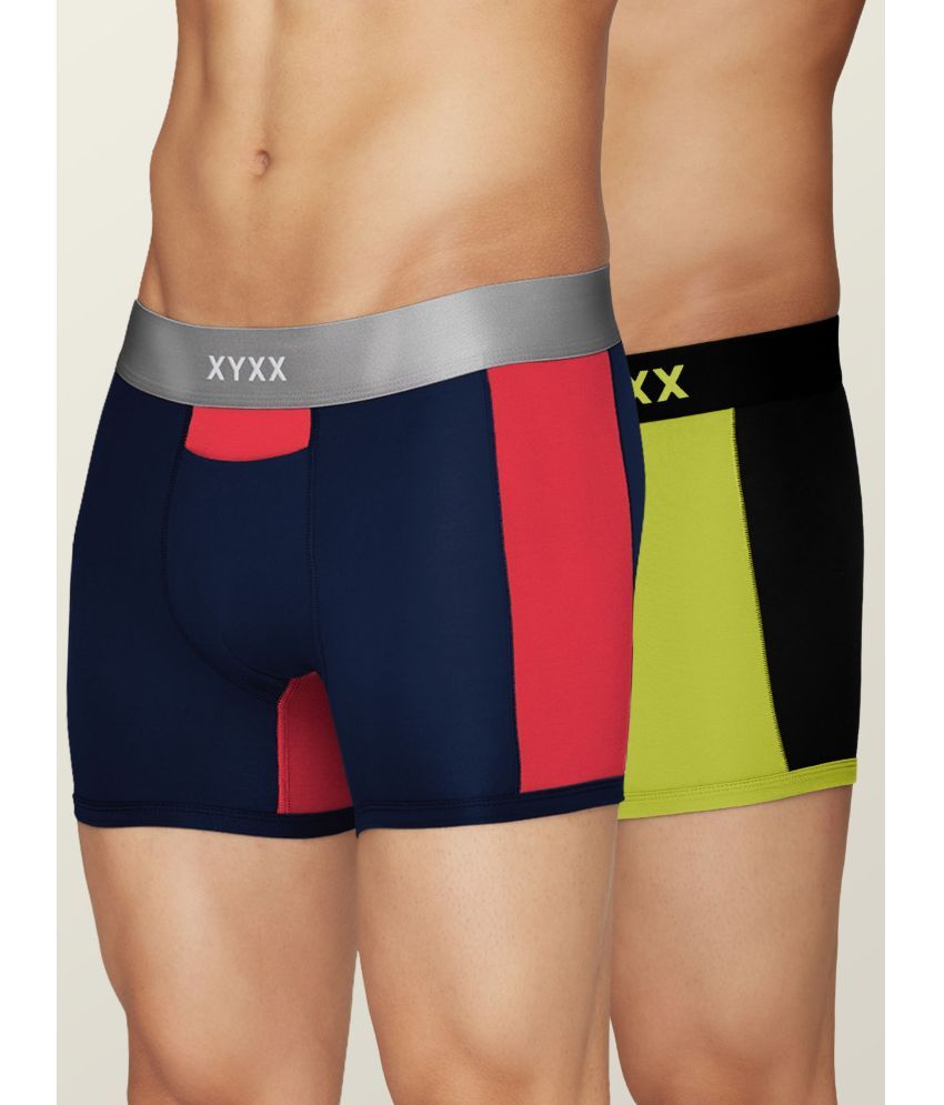     			XYXX Pack of 2 Modal Men's Trunks ( Multicolor )