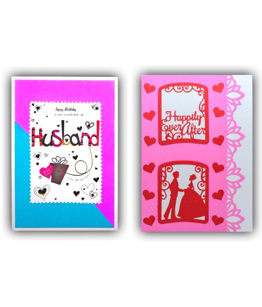     			AanyaCentric Birthday and Anniversary Greeting Card For Husband Boyfriend Lover