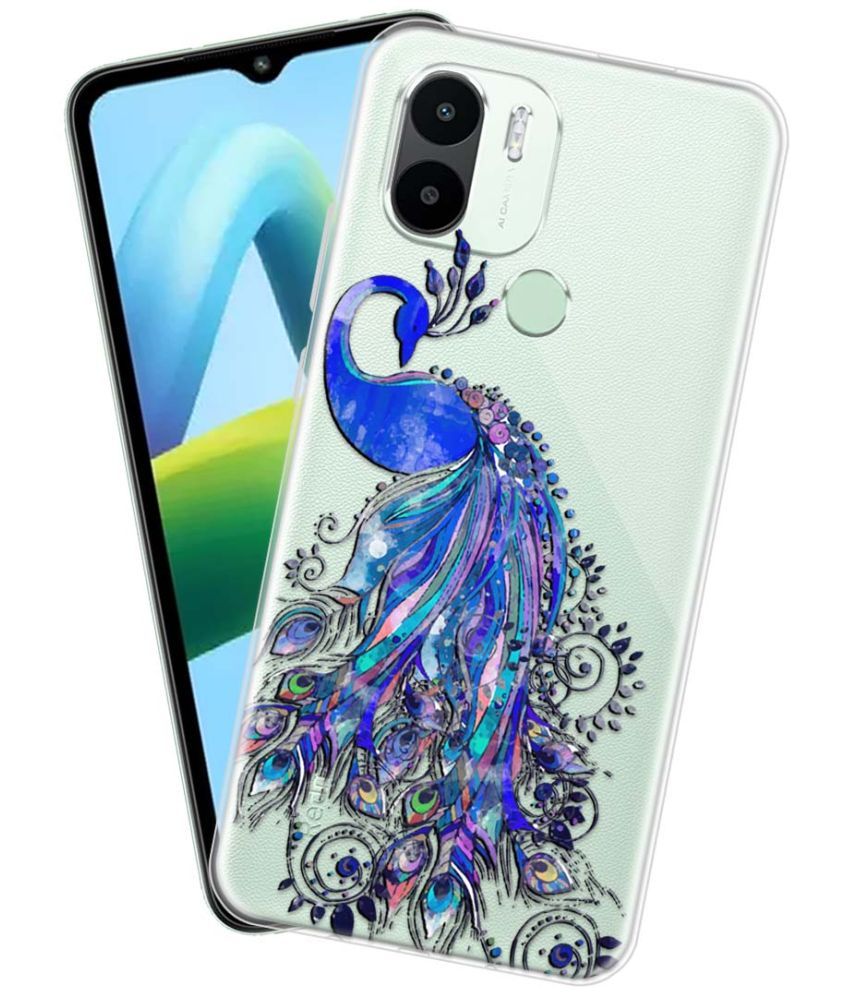     			NBOX - Multicolor Silicon Printed Back Cover Compatible For Redmi A1 Plus ( Pack of 1 )