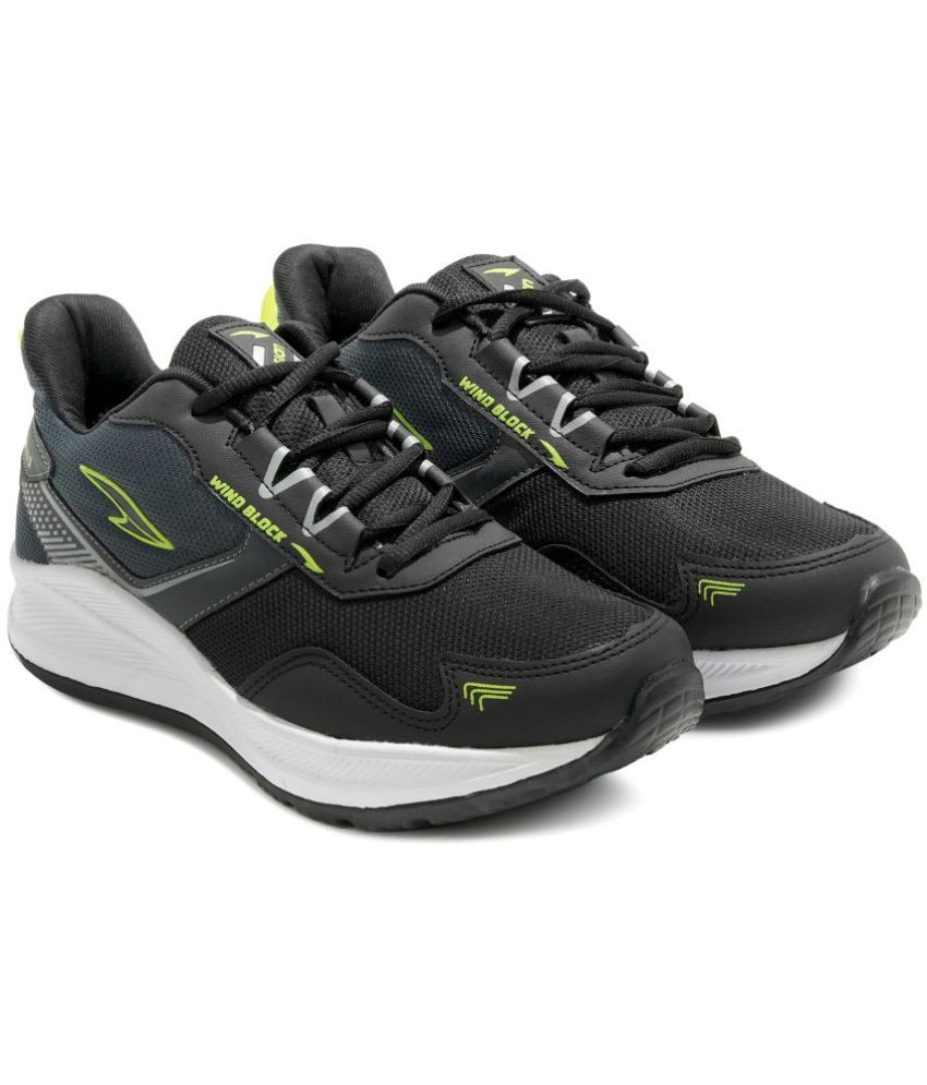 ASIAN - THAR-01 Black Men's Sports Running Shoes