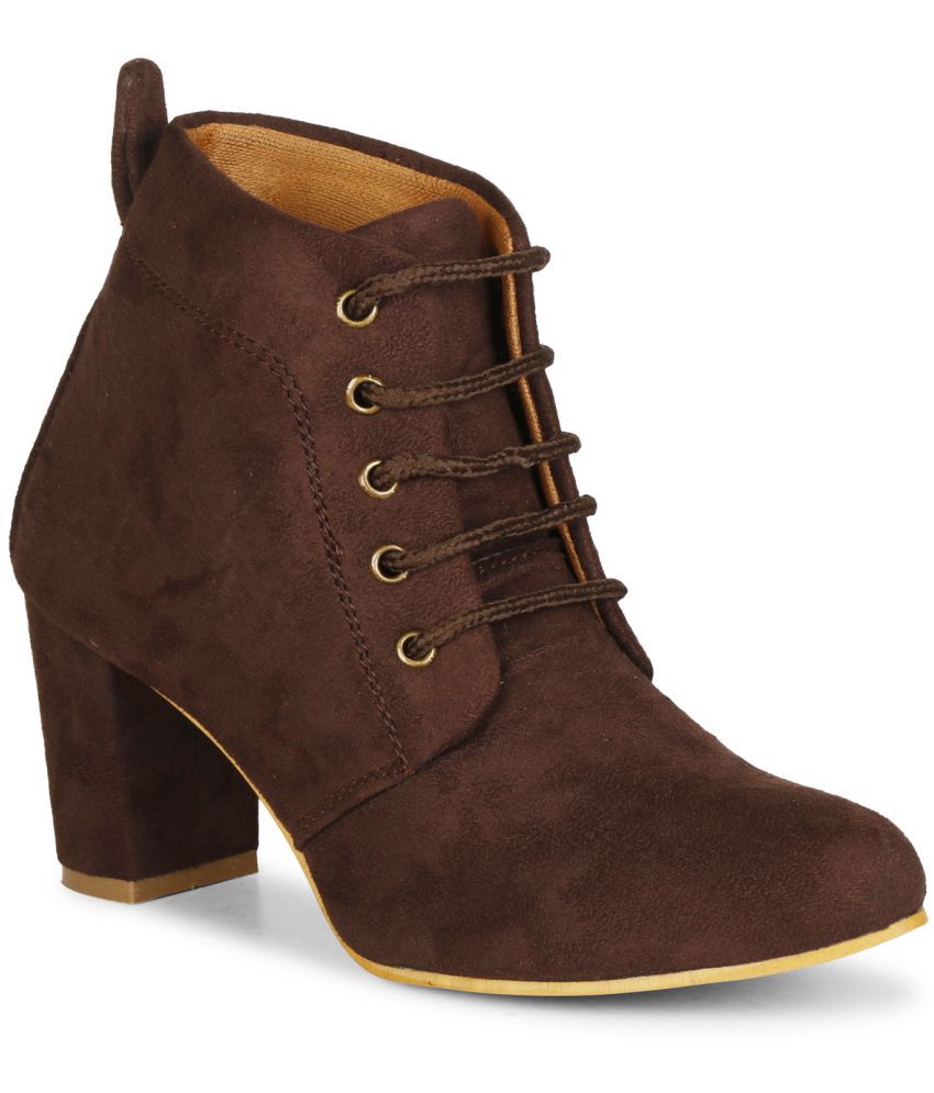     			Commander - Brown Women's Ankle Length Boots