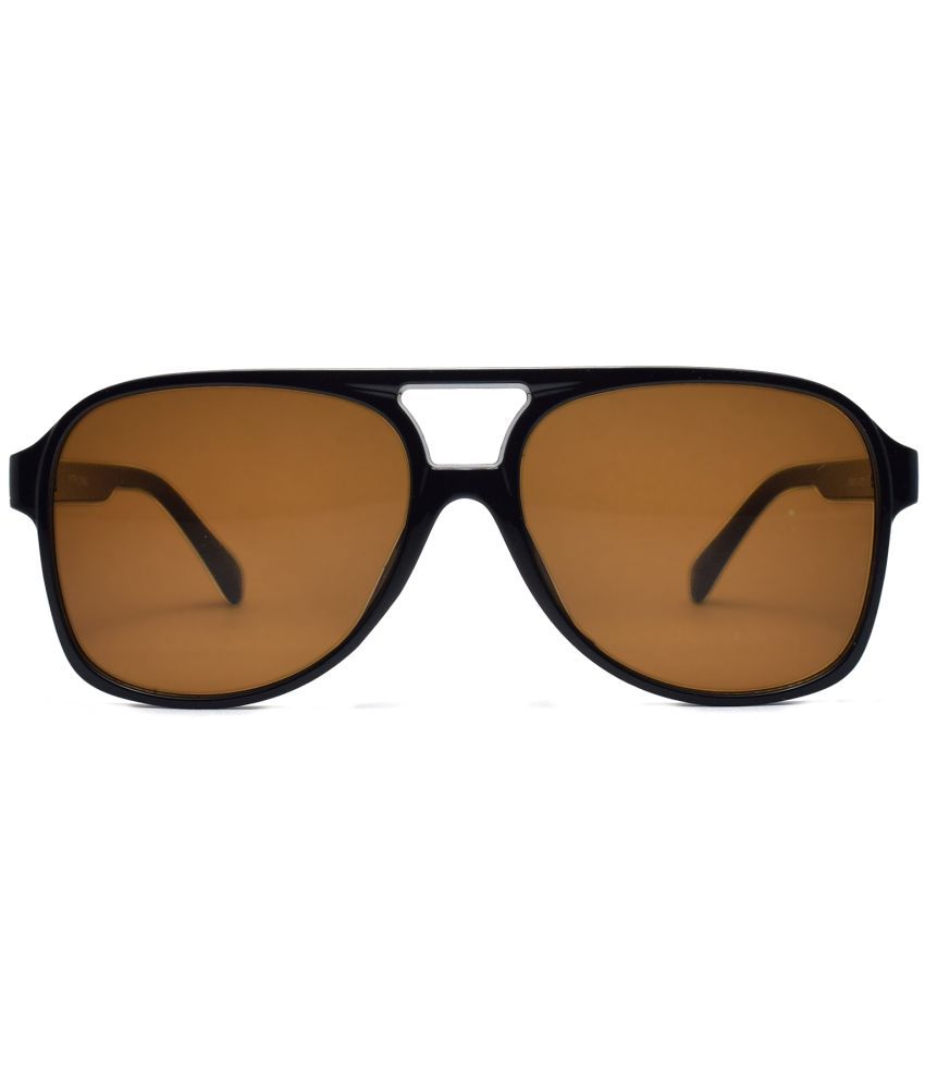     			Peter Jones - Black Pilot Sunglasses ( Pack of 1 )