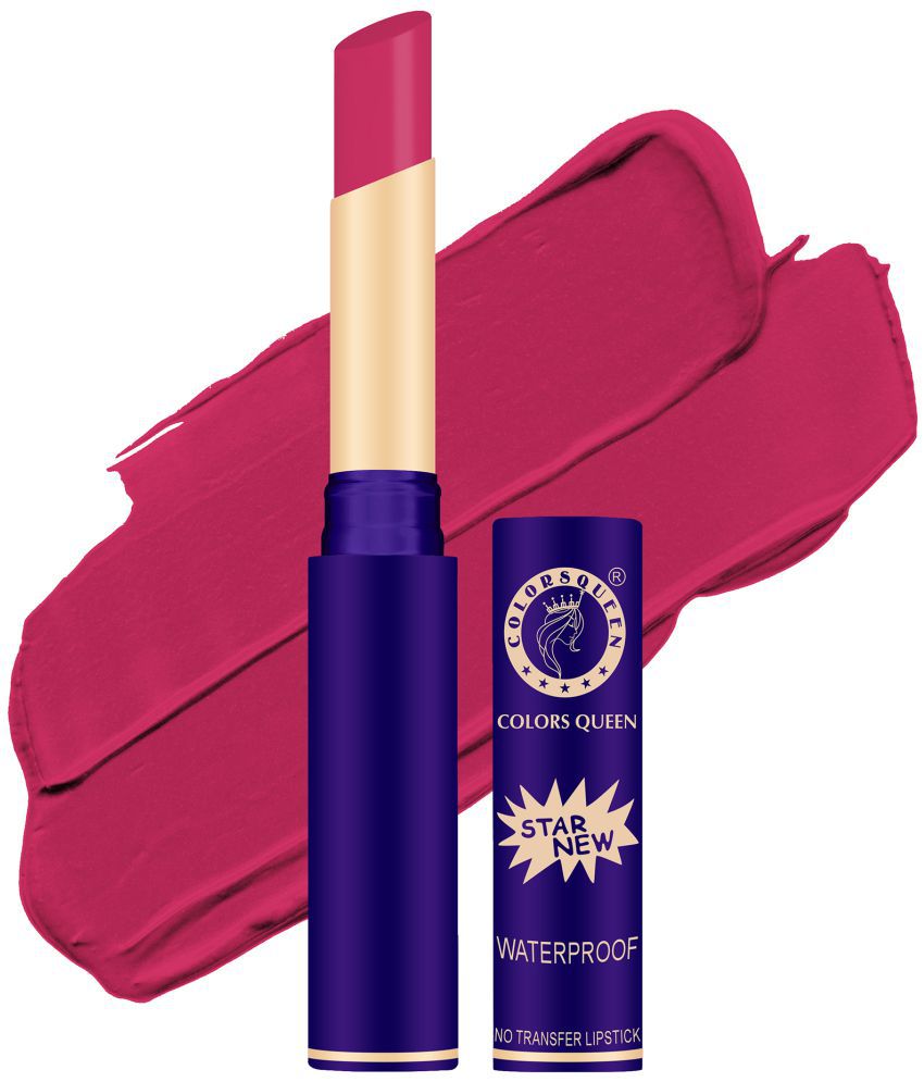     			Colors Queen - Raspberry Pink Matte Lipstick 5