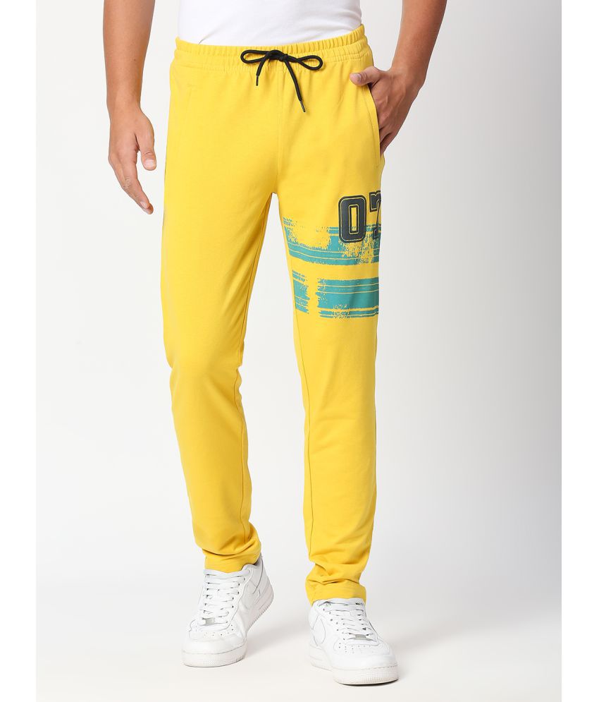     			Fitz - Yellow Cotton Men's Trackpants ( Pack of 1 )
