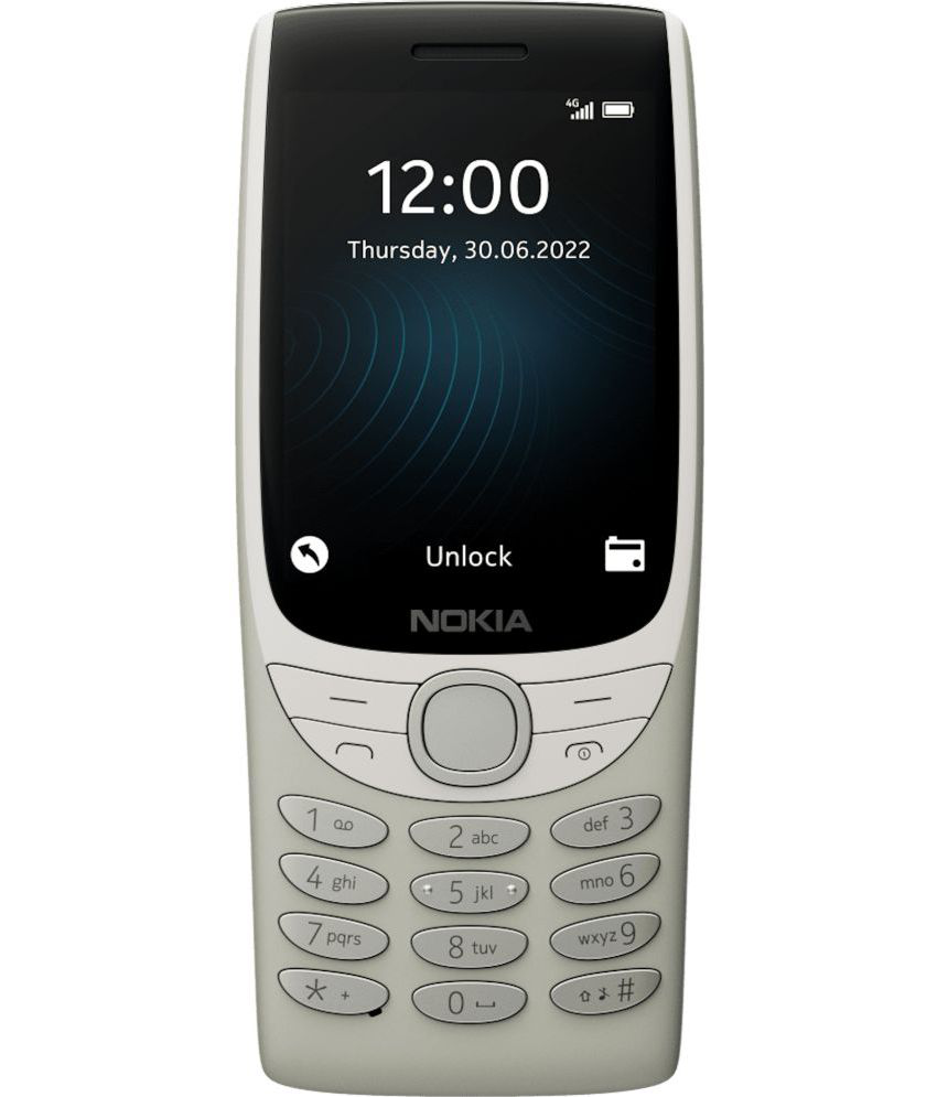     			Nokia 8210 4G Dual SIM Feature Phone Grey