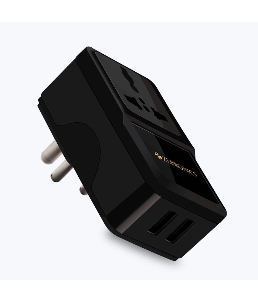     			Zebronics - No Cable 3.1A Wall Charger