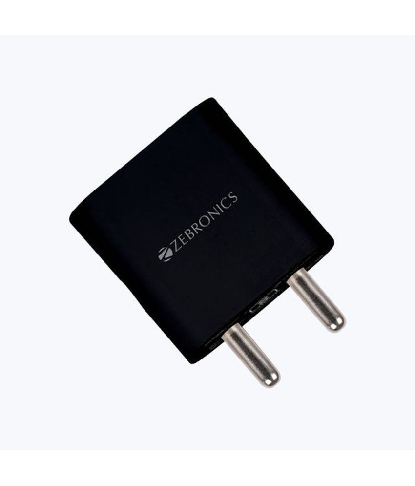    			Zebronics - No Cable 3.1A Wall Charger