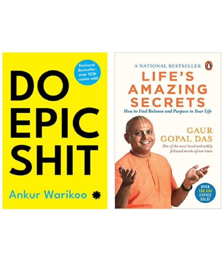     			( Combo of 2 books ) Do epic shit & Life amazing secret ( paperback )