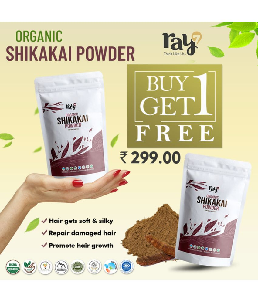     			RAY7 SHIKAKAI HAIR POWDER Hair Serum 100 g Pack of 2