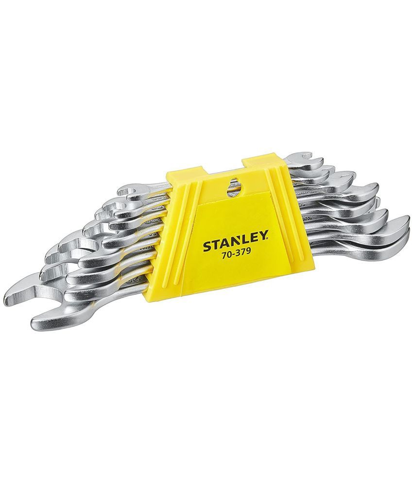     			Stanley Double Open End Spanner Set 6X7 To 20X22(70-379E)