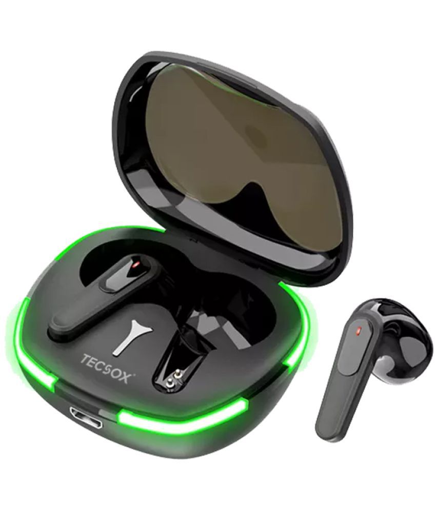     			Tecsox ProBuds Airbuds In Ear Bluetooth Earphone 5 Hours Playback Bluetooth IPX5(Splash Proof) Powerfull Bass TWS -Bluetooth Headphone V 5.1 Black