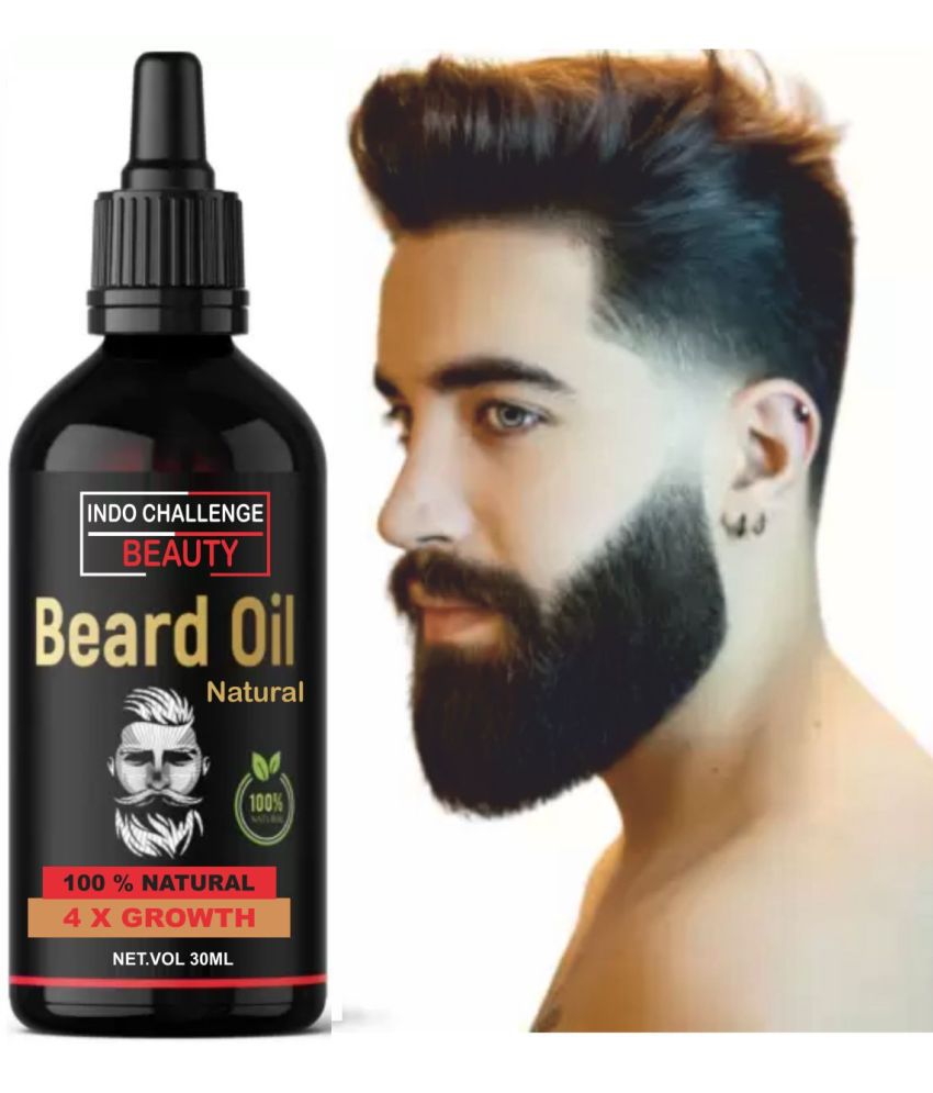     			INDO CHALLENGE  30mL Promotes Beard Growth Oil  ( Pack of 1 )