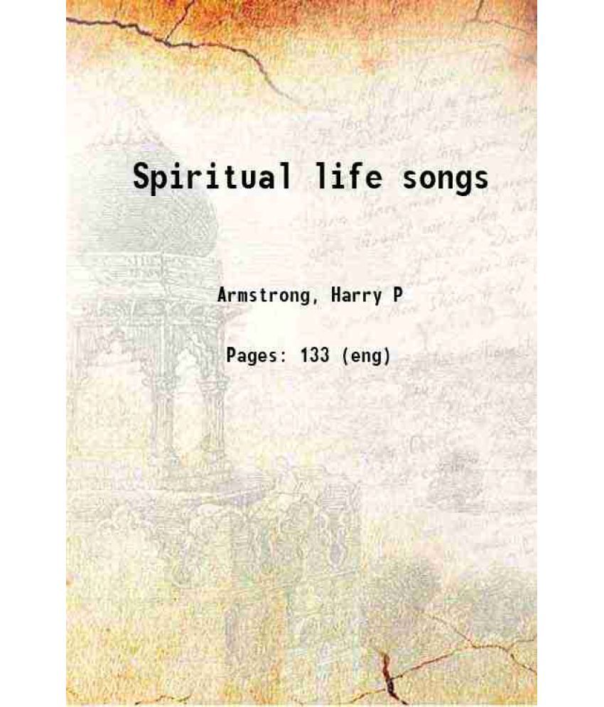     			Spiritual life songs 1900 [Hardcover]
