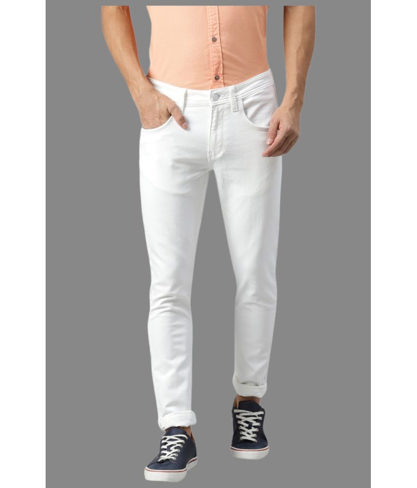     			x20 - White Denim Slim Fit Men's Jeans ( Pack of 1 )